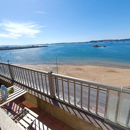 Ferienwohnung Mirador Mar De Castelao, 1ª Linea De Playa Urbana Vilanova de Arousa Exterior foto