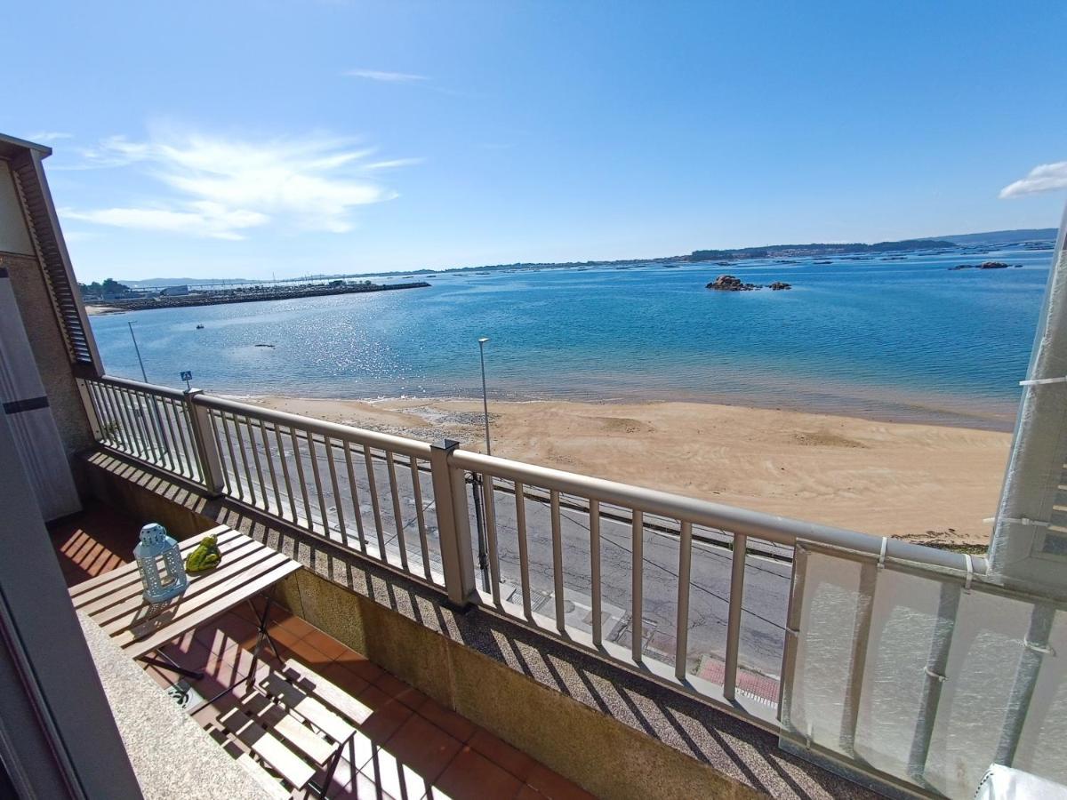 Ferienwohnung Mirador Mar De Castelao, 1ª Linea De Playa Urbana Vilanova de Arousa Exterior foto
