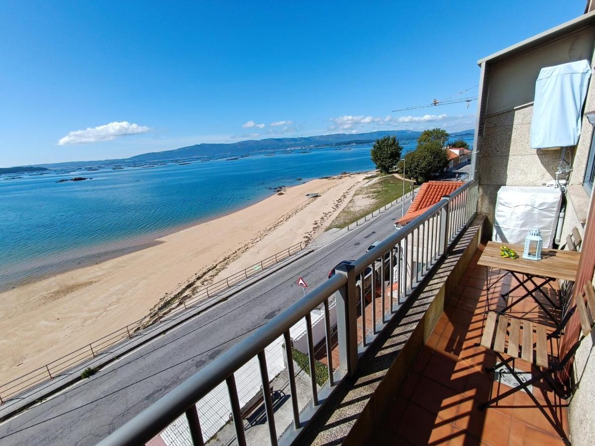 Ferienwohnung Mirador Mar De Castelao, 1ª Linea De Playa Urbana Vilanova de Arousa Exterior foto