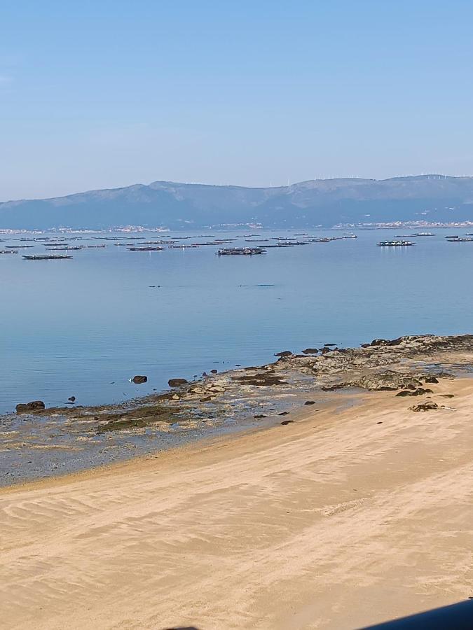 Ferienwohnung Mirador Mar De Castelao, 1ª Linea De Playa Urbana Vilanova de Arousa Exterior foto