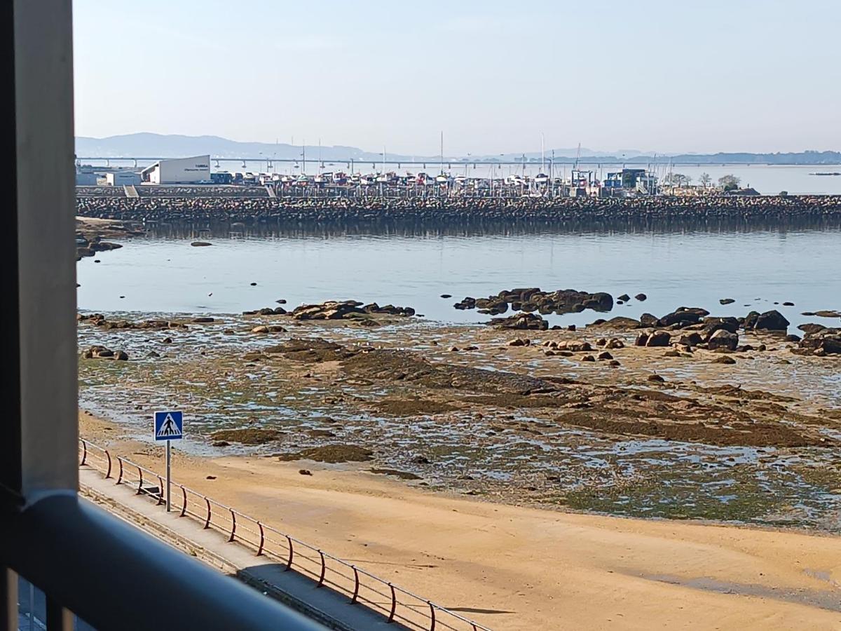 Ferienwohnung Mirador Mar De Castelao, 1ª Linea De Playa Urbana Vilanova de Arousa Exterior foto