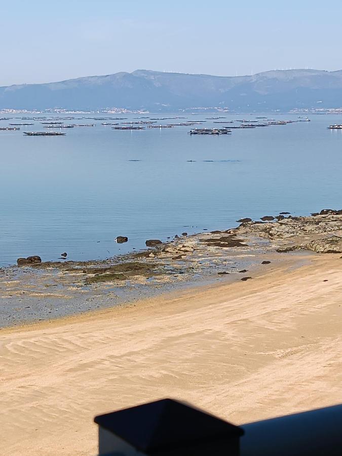Ferienwohnung Mirador Mar De Castelao, 1ª Linea De Playa Urbana Vilanova de Arousa Exterior foto