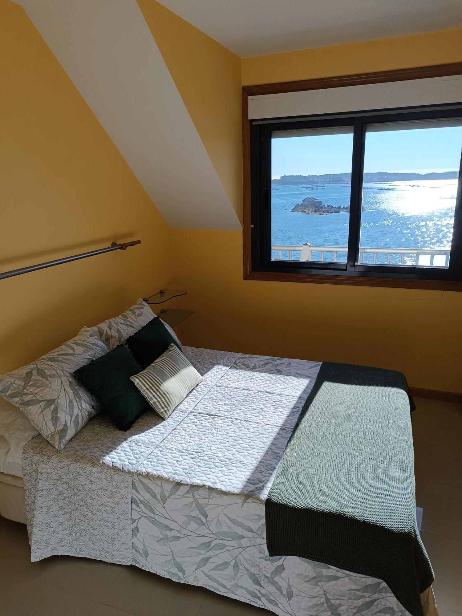 Ferienwohnung Mirador Mar De Castelao, 1ª Linea De Playa Urbana Vilanova de Arousa Exterior foto